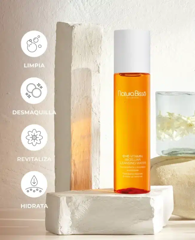 Natura Bissé C+C Vitamin Micellar Cleansing Water agua micelar con vitamina C