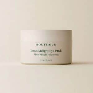 Boutijour Lotus Melight Eye Patch parches iluminadores para el contorno de ojos