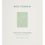 boutijour lotus water calming mask, Mascarilla hidratante con agua de loto para la piel sensible
