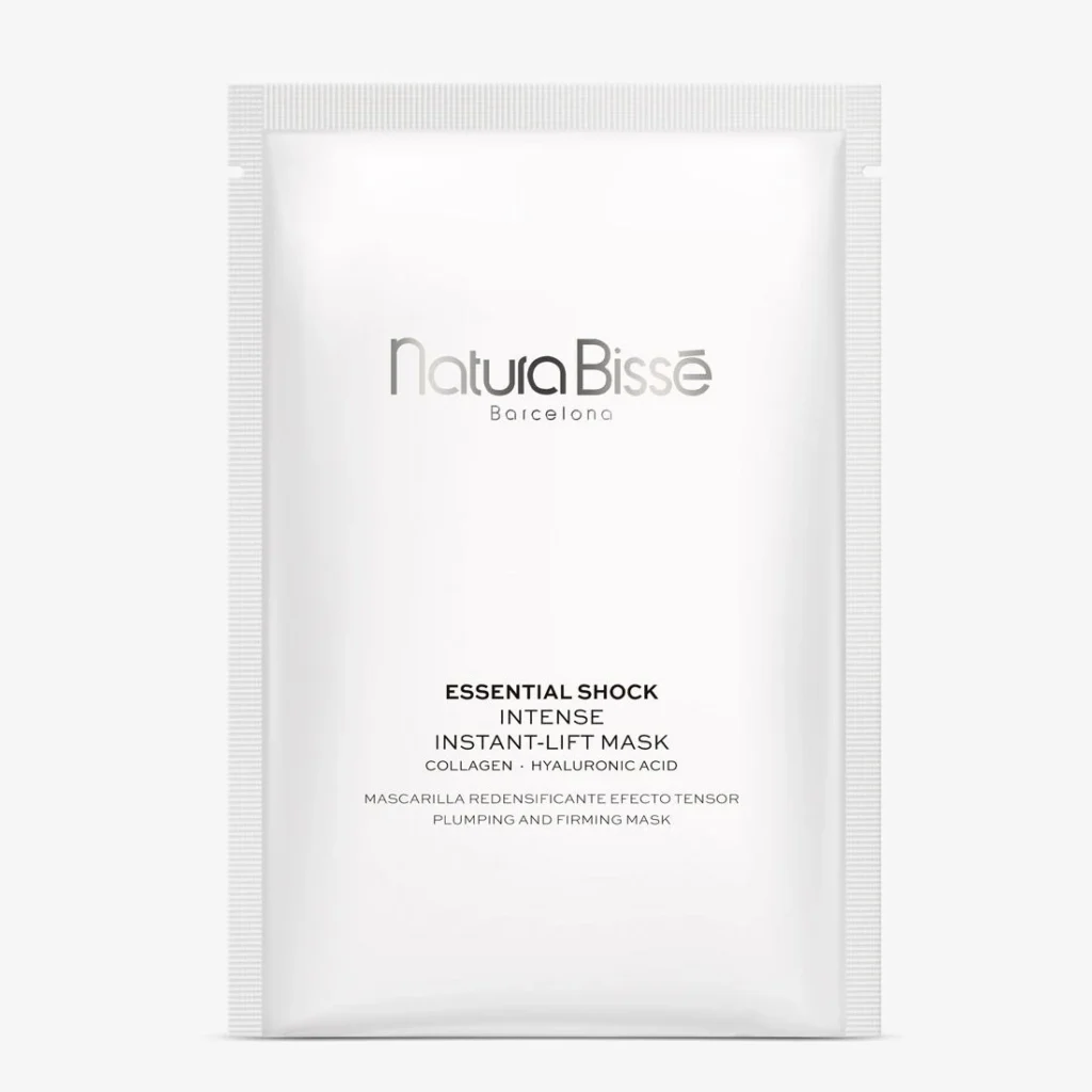 Essential Shock Intense Instant Lift Mask sobre de natura bissé