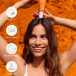 c+c vitamin SPF50 dry touch sunscreen fluid de natura bissé